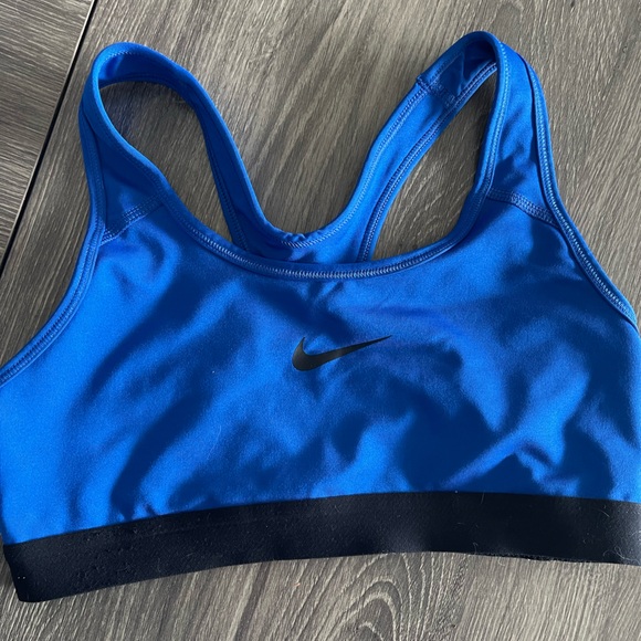 Blue Nike Sports Bra - Picture 1 of 7